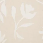 LAUREL Fabric – WHITE ON UNBLEACHED | Schumacher | Wallpaper LAUREL fabric WHITE ON UNBLEACHED color by Schumacher