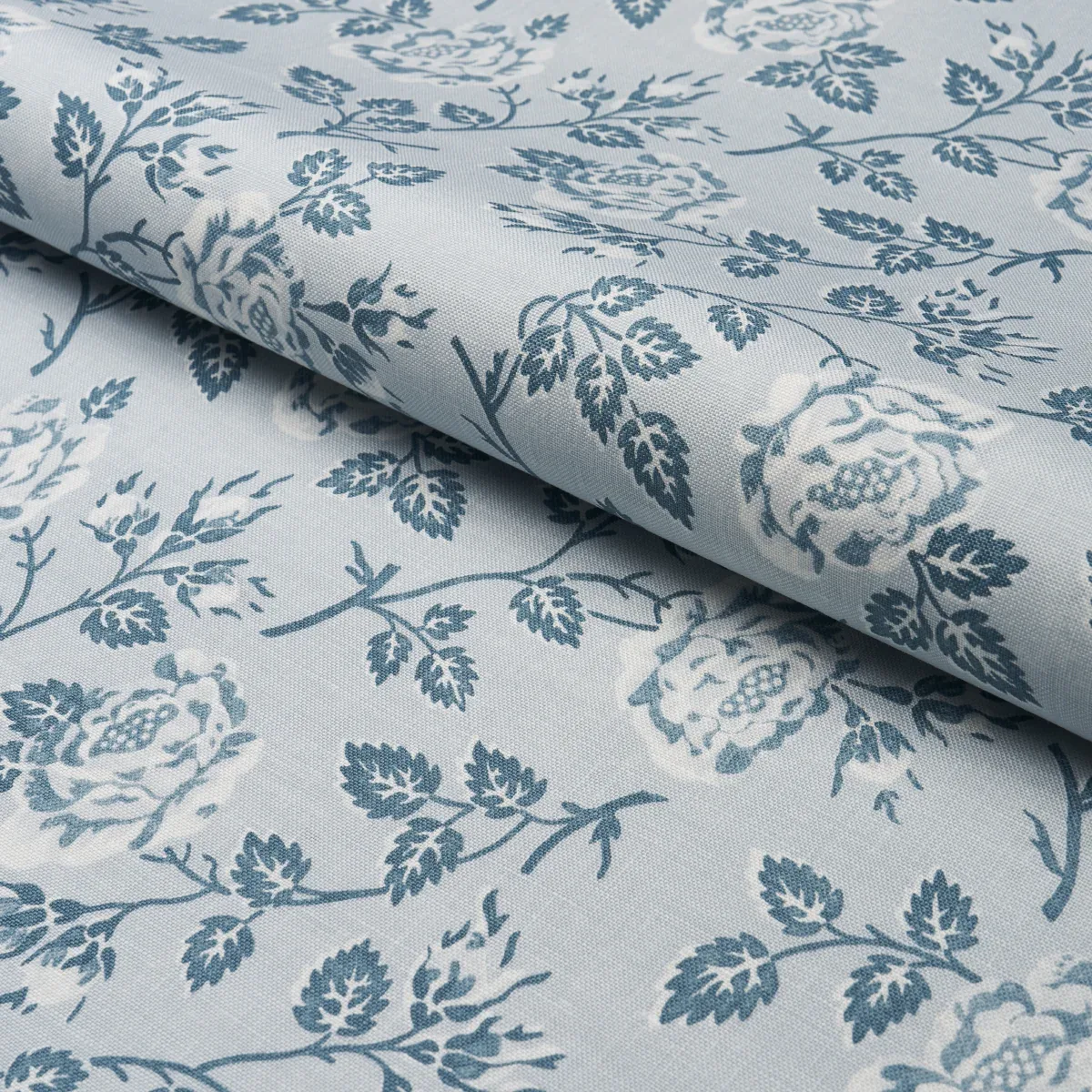 LAVINIA fabric BLUE color by Schumacher