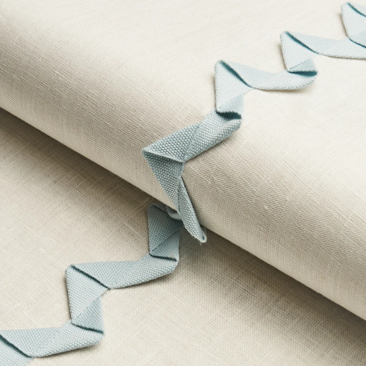 LAZARE APPLIQUÉ Fabric – SKY ON IVORY | Schumacher | Wallpap LAZARE APPLIQUÉ fabric SKY ON IVORY color by Schumacher