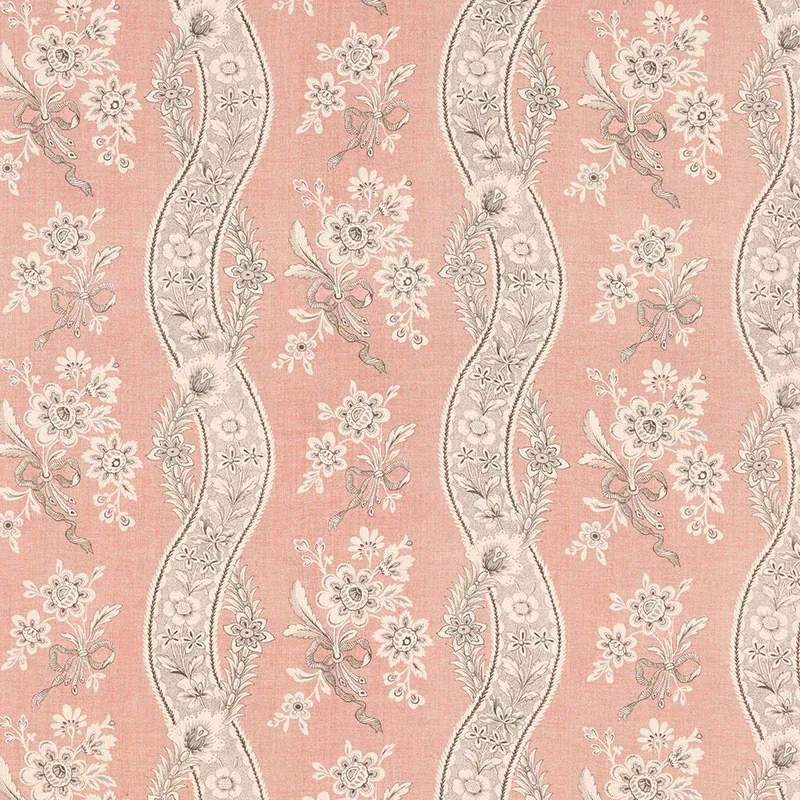 LE CASTELLET fabric BLUSH color by Schumacher