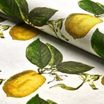 LE CITRON Fabric – IVORY | Schumacher | Wallpaper Twins LE CITRON fabric IVORY color by Schumacher
