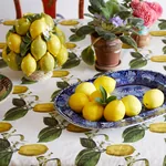 LE CITRON Fabric – IVORY | Schumacher | Wallpaper Twins LE CITRON fabric IVORY color by Schumacher