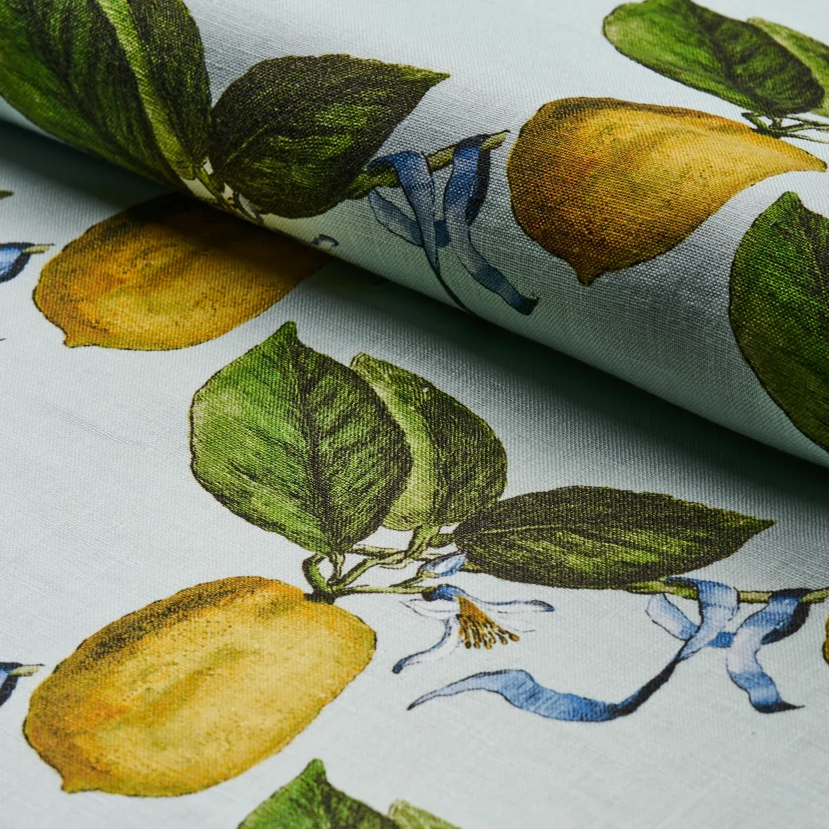 LE CITRON fabric SKY color by Schumacher