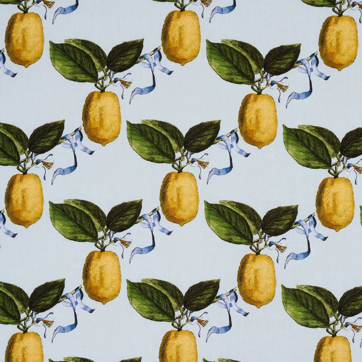 LE CITRON fabric SKY color by Schumacher