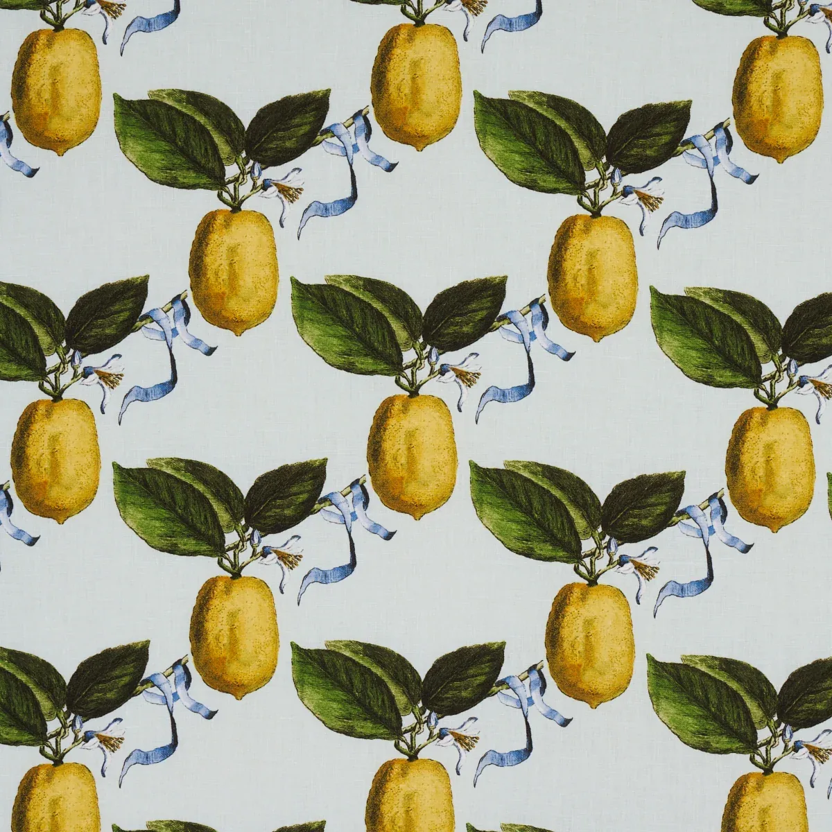 LE CITRON fabric SKY color by Schumacher