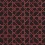 LE MAROC ÉPINGLÉ Fabric – BLACK AND RED | Schumacher | Wallp LE MAROC ÉPINGLÉ fabric BLACK AND RED color by Schumacher
