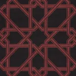 LE MAROC ÉPINGLÉ Fabric – BLACK AND RED | Schumacher | Wallp LE MAROC ÉPINGLÉ fabric BLACK AND RED color by Schumacher