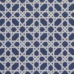 LE MAROC ÉPINGLÉ Fabric – BLUE | Schumacher | Wallpaper Twin LE MAROC ÉPINGLÉ fabric BLUE color by Schumacher