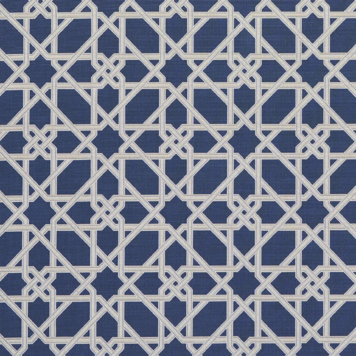 LE MAROC ÉPINGLÉ fabric BLUE color by Schumacher