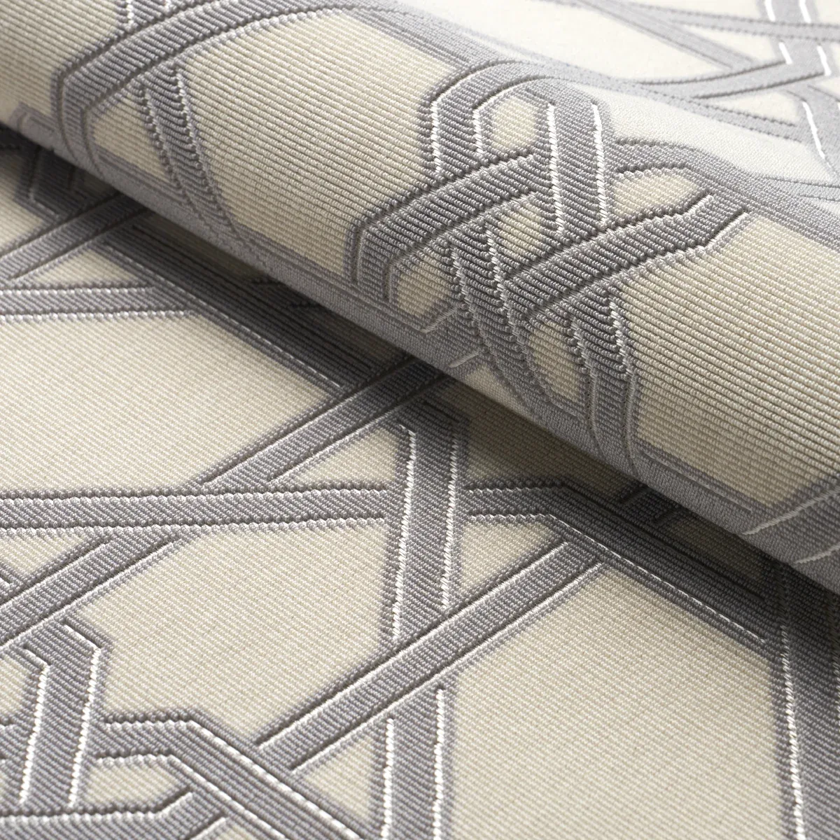 LE MAROC ÉPINGLÉ Fabric – DOVE | Schumacher | Wallpaper Twin LE MAROC ÉPINGLÉ fabric DOVE color by Schumacher
