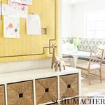 LEAPING LEOPARDS Fabric – YELLOW | Schumacher | Wallpaper Tw LEAPING LEOPARDS fabric YELLOW color by Schumacher