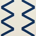 LEGERE LINEN SILK APPLIQUÉ Fabric – COBALT ON IVORY | Schuma LEGERE LINEN SILK APPLIQUÉ fabric COBALT ON IVORY color by Schumacher