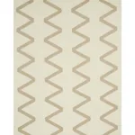 LEGERE LINEN SILK APPLIQUÉ Fabric – DOVE ON IVORY | Schumach LEGERE LINEN SILK APPLIQUÉ fabric DOVE ON IVORY color by Schumacher