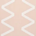 LEGERE LINEN SILK APPLIQUÉ fabric IVORY ON BLUSH color by Schumacher