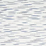 LELAND STRIPE fabric BLUE color by Schumacher