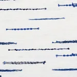 LELAND STRIPE fabric BLUE color by Schumacher