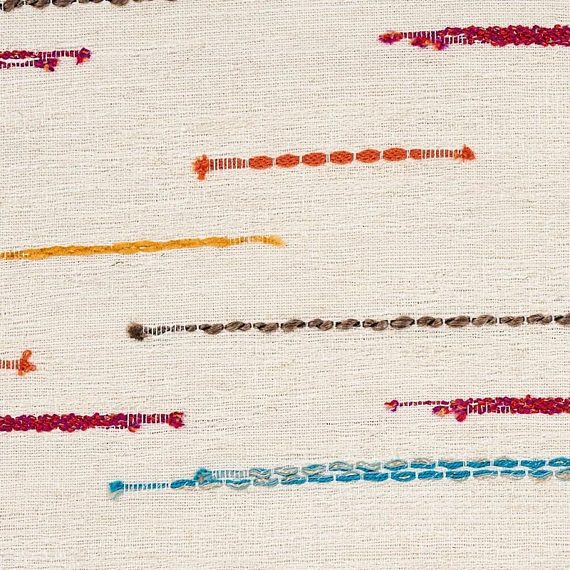 LELAND STRIPE Fabric – MULTI | Schumacher | Wallpaper Twins LELAND STRIPE fabric MULTI color by Schumacher