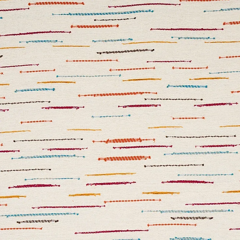 LELAND STRIPE fabric MULTI color by Schumacher