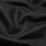 LEO GLAZED LINEN fabric BLACK color by Schumacher