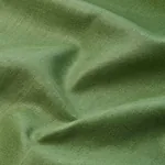 LEO GLAZED LINEN fabric LEAF color by Schumacher