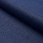 LEO GLAZED LINEN Fabric – NAVY | Schumacher | Wallpaper Twin LEO GLAZED LINEN fabric NAVY color by Schumacher