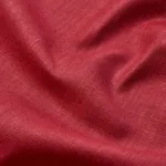 LEO GLAZED LINEN Fabric – RED | Schumacher | Wallpaper Twins LEO GLAZED LINEN fabric RED color by Schumacher