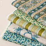 LEONIE VERMICELLI fabric LEAF color by Schumacher