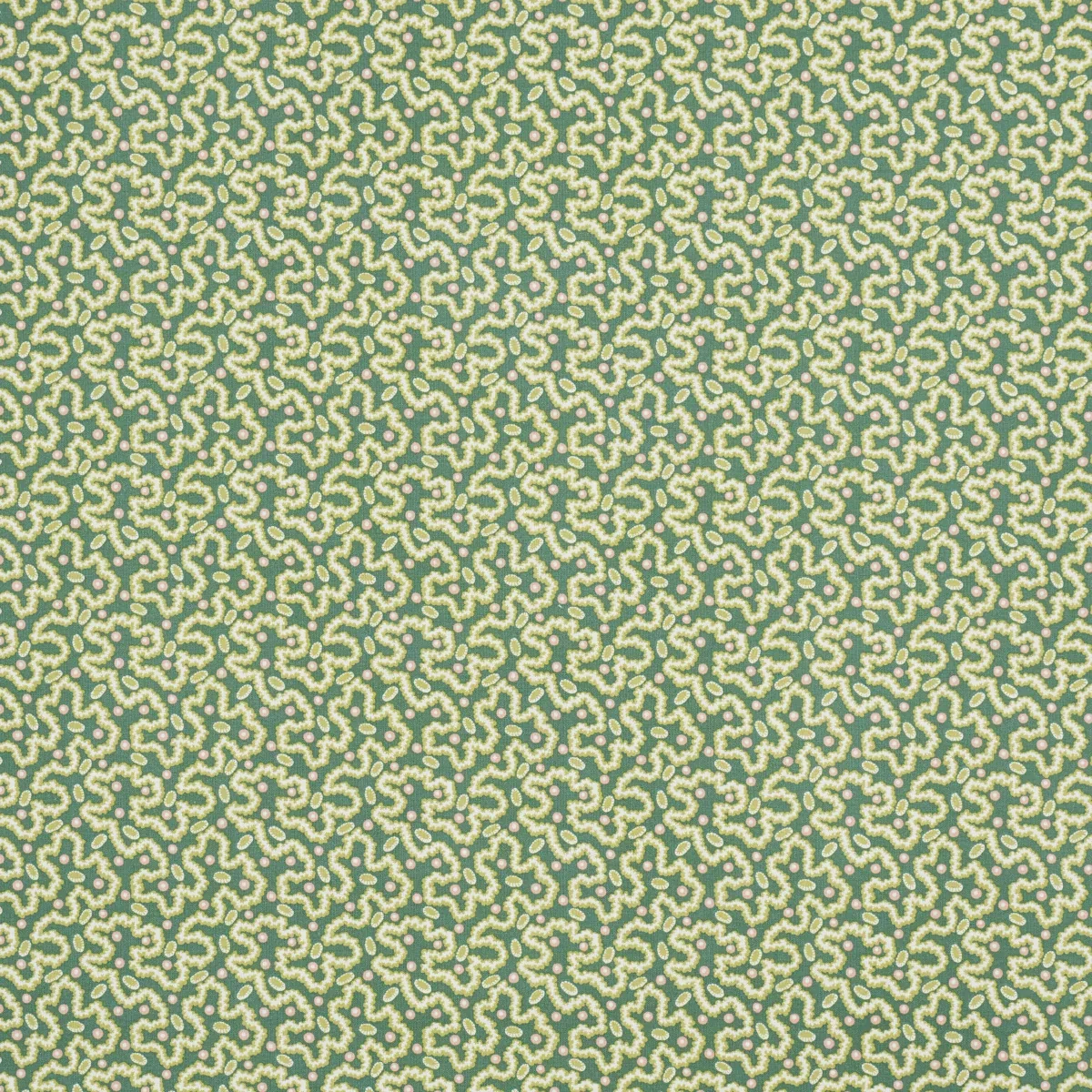 LEONIE VERMICELLI fabric LEAF color by Schumacher