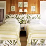 LES FOUGERES fabric DOCUMENT color by Schumacher