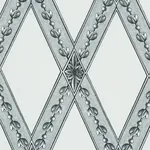 LES LOSANGES TOILE Fabric – CARBON | Schumacher | Wallpaper LES LOSANGES TOILE fabric CARBON color by Schumacher