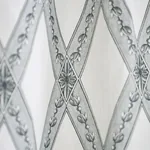 LES LOSANGES TOILE Fabric – CARBON | Schumacher | Wallpaper LES LOSANGES TOILE fabric CARBON color by Schumacher