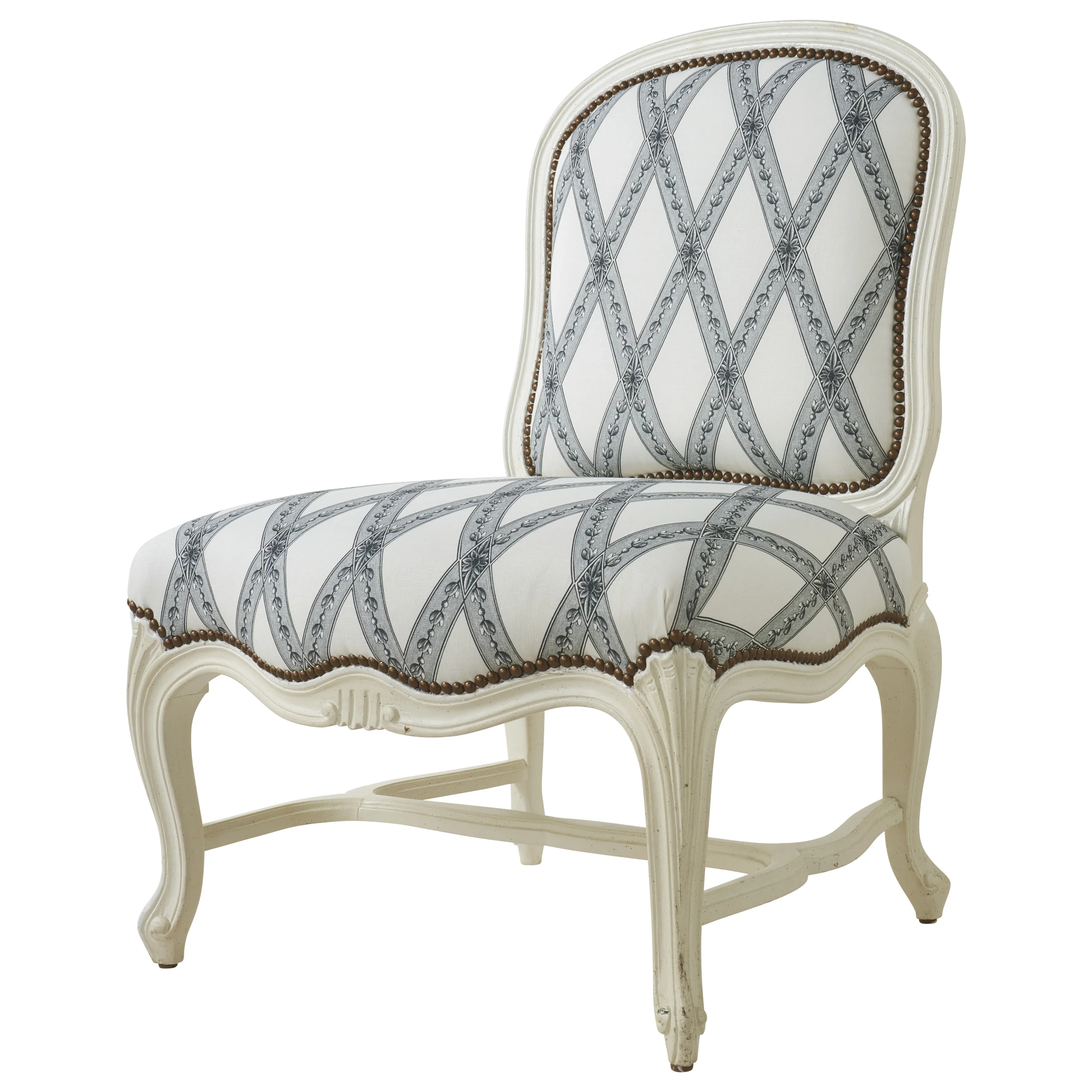 LES LOSANGES TOILE Fabric – CARBON | Schumacher | Wallpaper LES LOSANGES TOILE fabric CARBON color by Schumacher
