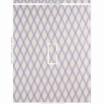 LES LOSANGES TOILE fabric IRIS color by Schumacher