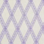 LES LOSANGES TOILE fabric IRIS color by Schumacher