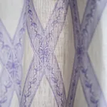 LES LOSANGES TOILE fabric IRIS color by Schumacher
