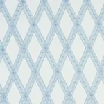 LES LOSANGES TOILE Fabric – SKY | Schumacher | Wallpaper Twi LES LOSANGES TOILE fabric SKY color by Schumacher