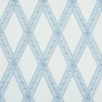 LES LOSANGES TOILE Fabric – SKY | Schumacher | Wallpaper Twi LES LOSANGES TOILE fabric SKY color by Schumacher