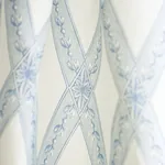 LES LOSANGES TOILE Fabric – SKY | Schumacher | Wallpaper Twi LES LOSANGES TOILE fabric SKY color by Schumacher