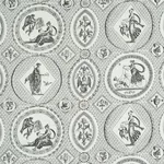 LES SCENES CONTEMPORAINES Fabric – BLACK | Schumacher | Wall LES SCENES CONTEMPORAINES fabric BLACK color by Schumacher