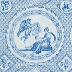 LES SCENES CONTEMPORAINES Fabric – BLUE | Schumacher | Wallp LES SCENES CONTEMPORAINES fabric BLUE color by Schumacher