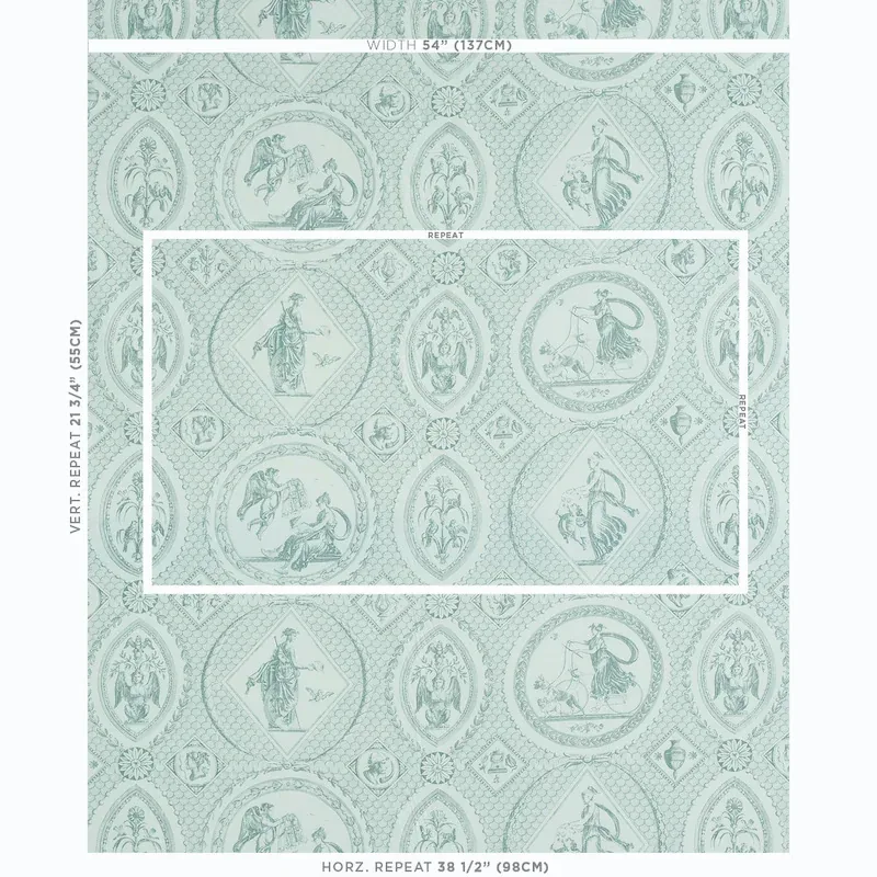 LES SCENES CONTEMPORAINES Fabric – MINERAL | Schumacher | Wa LES SCENES CONTEMPORAINES fabric MINERAL color by Schumacher