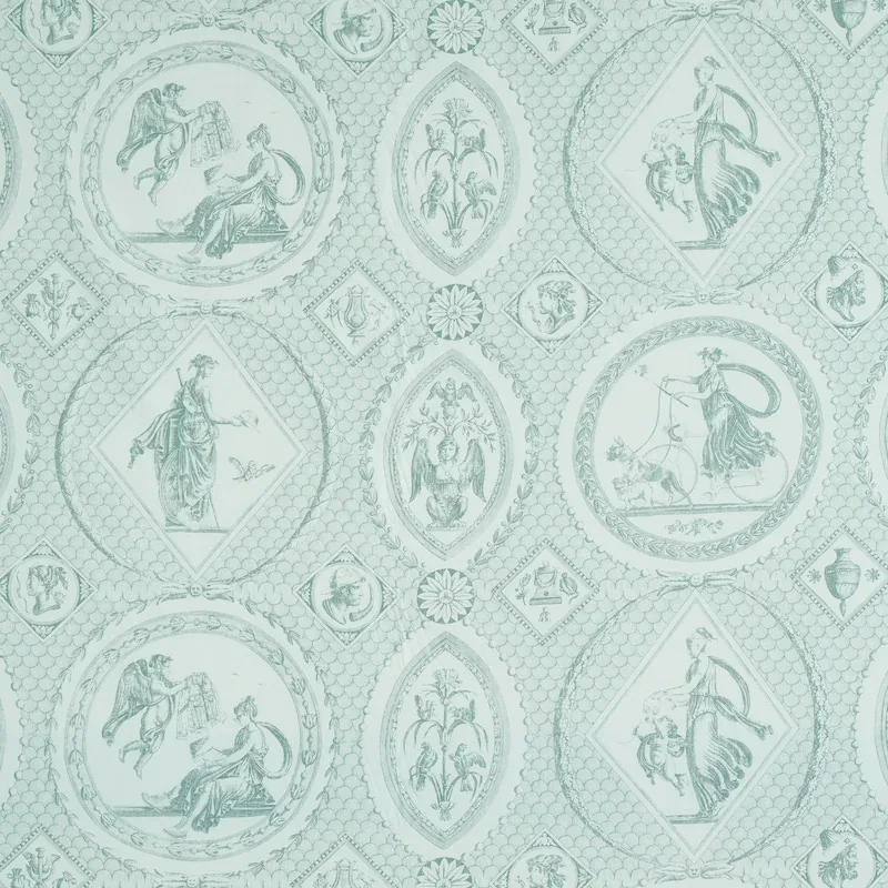 LES SCENES CONTEMPORAINES fabric MINERAL color by Schumacher