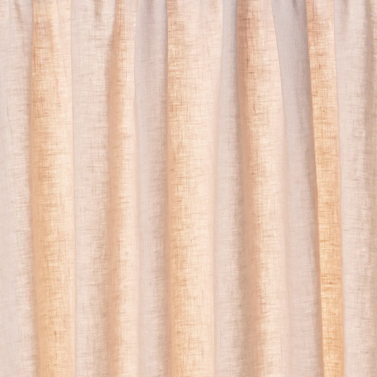 LESLIE STONEWASHED SHEER fabric BLUSH color by Schumacher