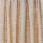 LESLIE STONEWASHED SHEER fabric TAUPE color by Schumacher