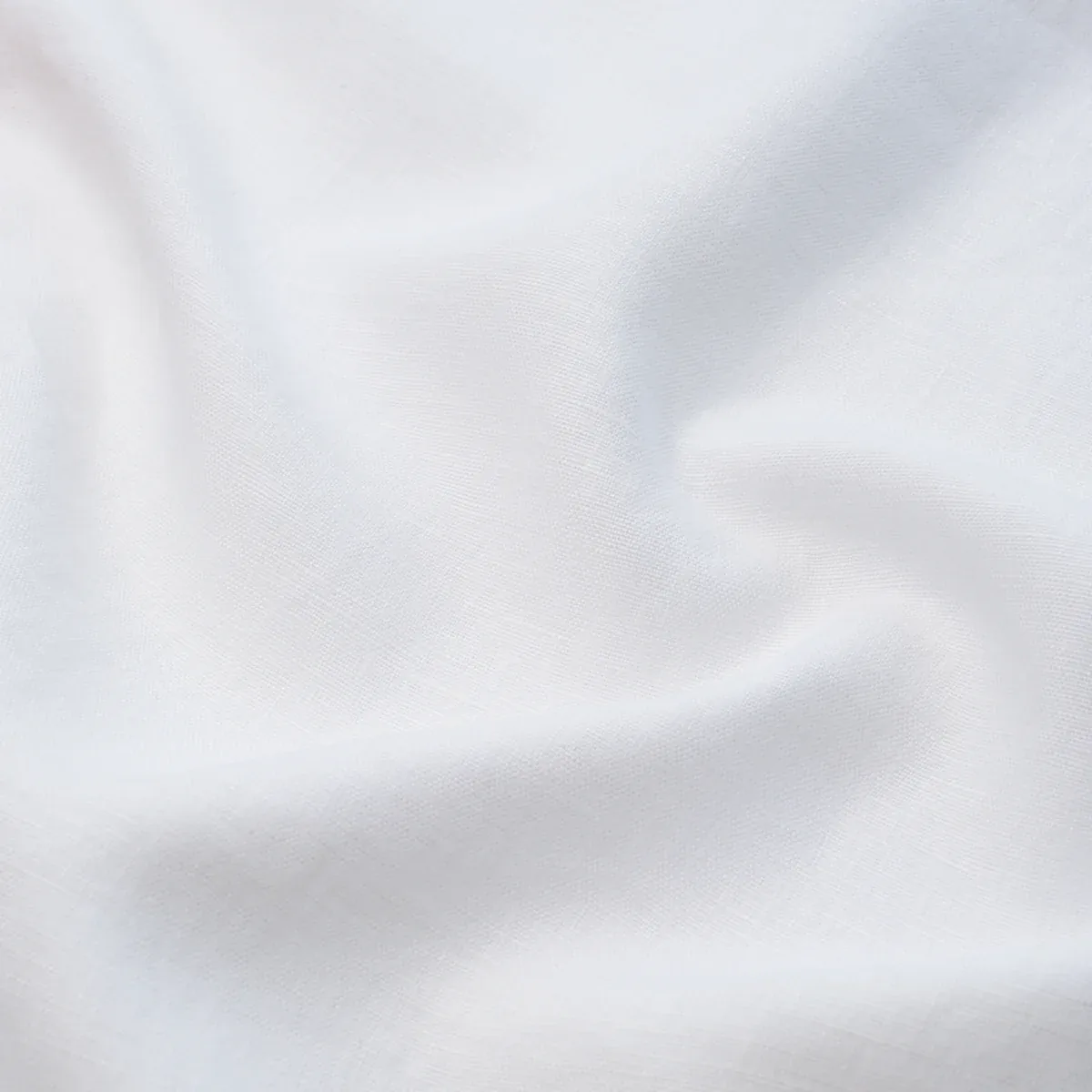 LESLIE STONEWASHED SHEER fabric WHITE color by Schumacher