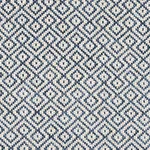 LESSING fabric INDIGO color by Schumacher