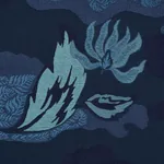 LIAN DREAM Fabric – BLEU | Schumacher | Wallpaper Twins LIAN DREAM fabric BLEU color by Schumacher