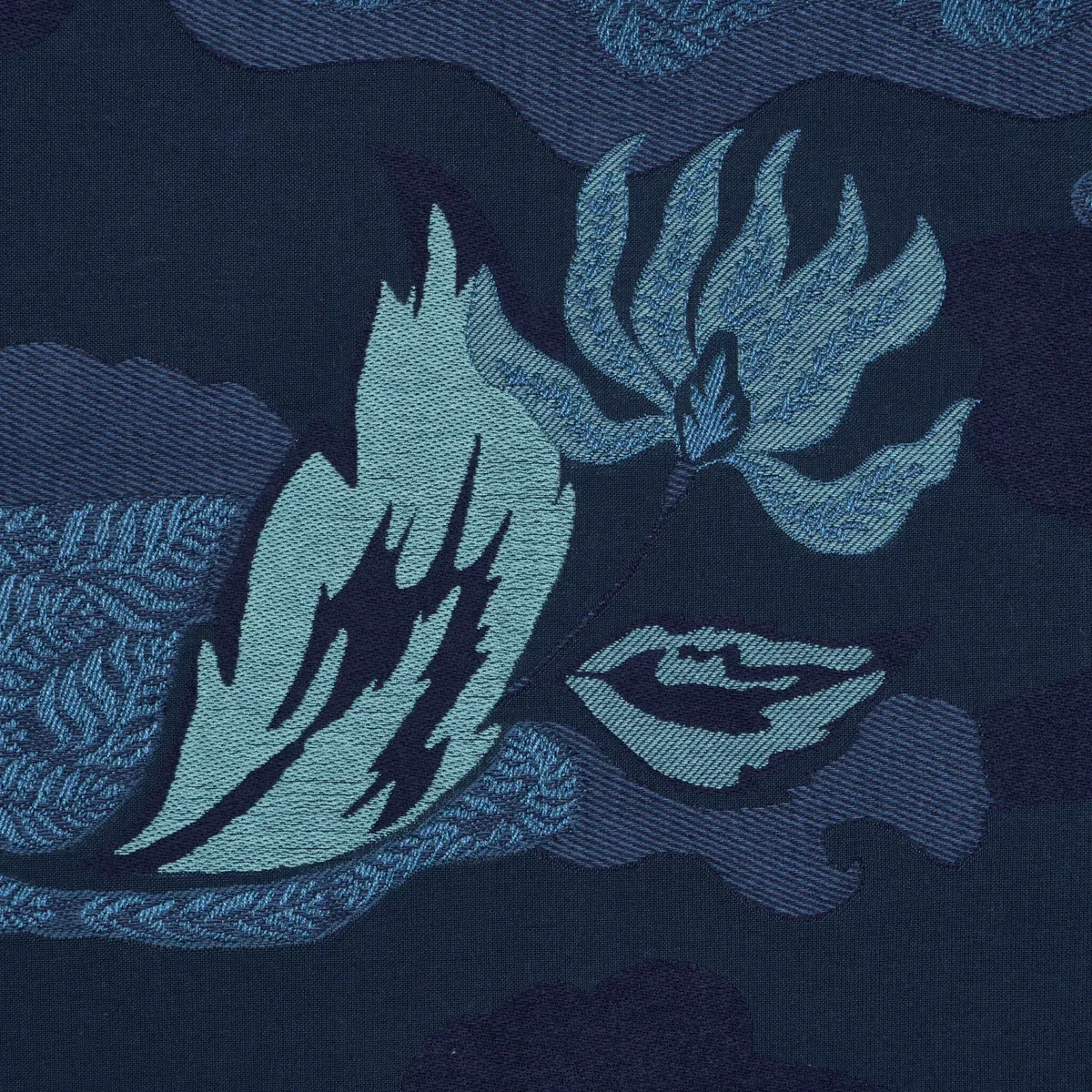 LIAN DREAM Fabric – BLEU | Schumacher | Wallpaper Twins LIAN DREAM fabric BLEU color by Schumacher
