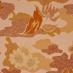 LIAN DREAM Fabric – CORAL | Schumacher | Wallpaper Twins LIAN DREAM fabric CORAL color by Schumacher