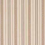 LIGHTFOOT STRIPE fabric COFFEE color by Schumacher